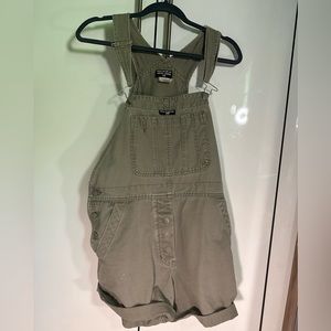 Polo Ralph Lauren Olive colored, canvas overalls